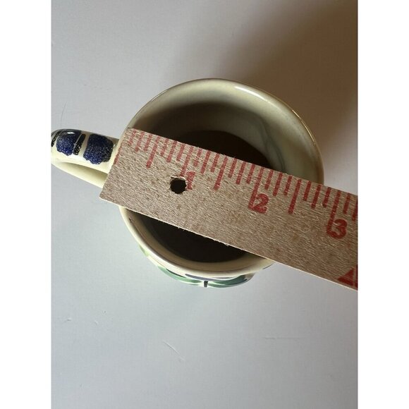 Vintage Handpainted talavera Owl Mug made in Mexico signed AI Gio pottery - Picture 10 of 11